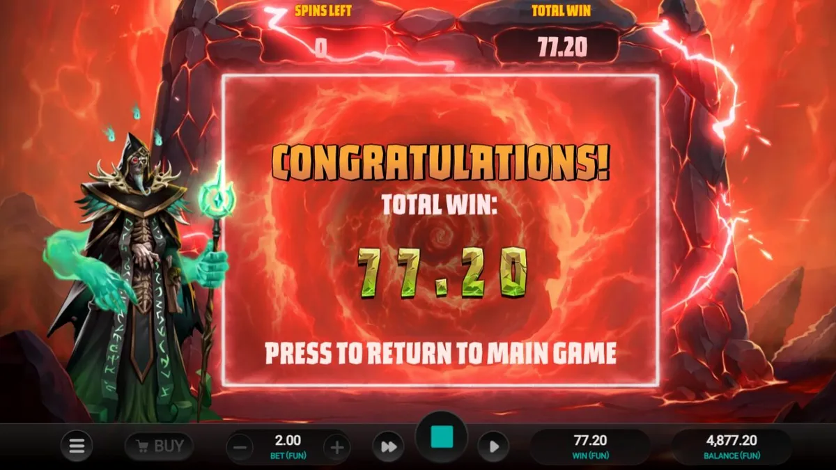 Ang madilim at mahiwagang tema ng Necromancer’s Gate slot